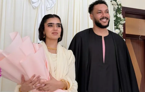 ويجز وزوجته نور العزاوي - الصورة من حسابه على إنستغرام