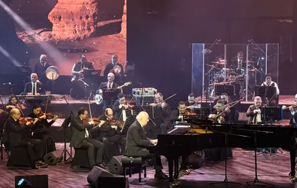 الموسيقار عمر خيرت ومن حفله في العلا