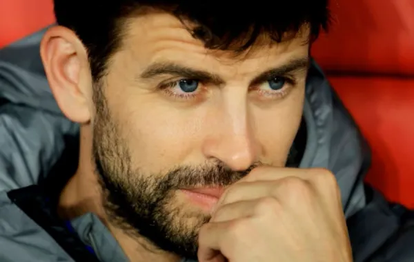 Soccer Football - LaLiga - Osasuna v FC Barcelona - El Sadar Stadium, Pamplona, Spain - November 8, 2022 FC Barcelona's Gerard Pique before the match REUTERS/Vincent West