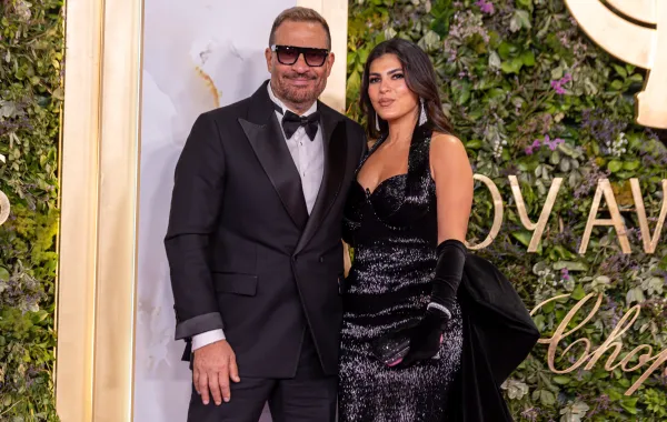 ماجد المصري وزوجته في حفل 2026 Joy Awards‏ -  الصورة من الهيئة العامة للترفيه