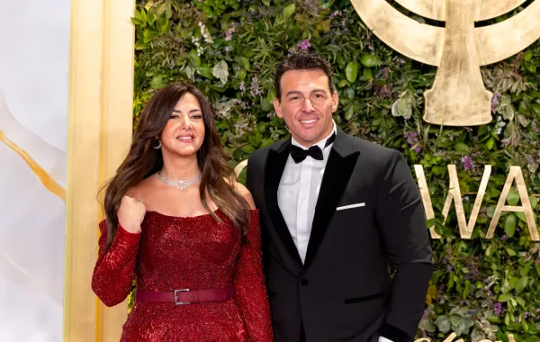  دنيا سمير غانم وزوجها رامي رضوان - الصورة من هيئة الترفيه