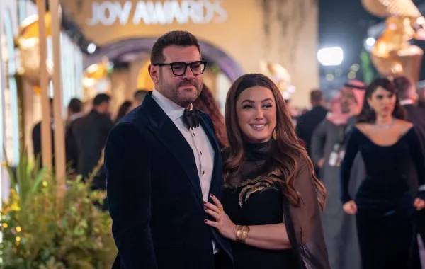 عمرو يوسف وزوجته كندة علوش - الصورة من هيئة الترفيه