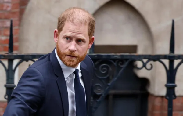 الأمير هاري في المحكمة العليا بلندن (Prince Harry at the High Court in London). مصدر الصورة:BROOK MITCHELL / AFP
