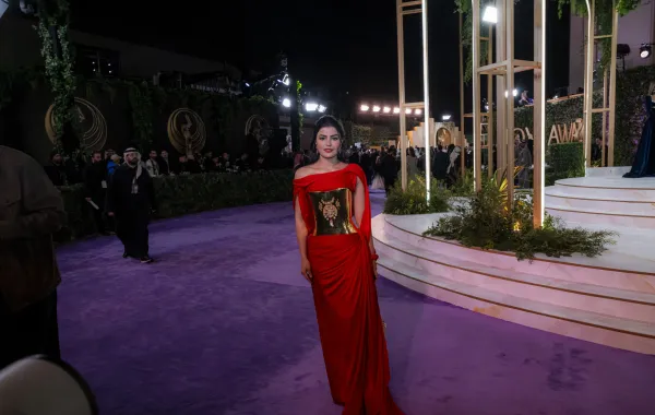 ميلا الزهراني في حفل جوي أوردز 2026 -الصورة من المركز الإعلامي لمجموعة MBC