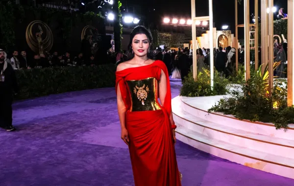 ميلا الزهراني في حفل جوي أوردز 2026 -الصورة من المركز الإعلامي لمجموعة MBC