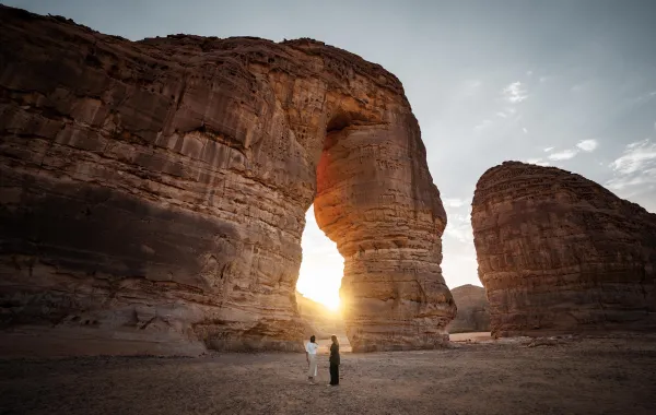 جبل الفيل في العلا. الصورة من منصة الصور السعودية