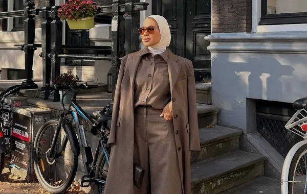 مدونة الموضة منة نبيل - الصورة من حسابها على إنستغرام