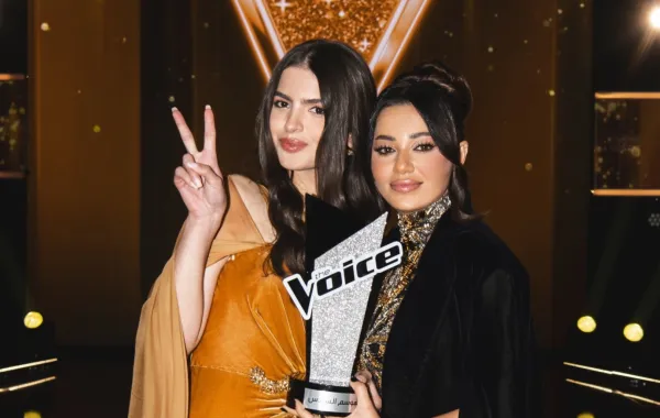 رحمة رياض وجودي شاهين من حلقة التتويج - الصورة من حساب رحمة رياض على الفيس بوك