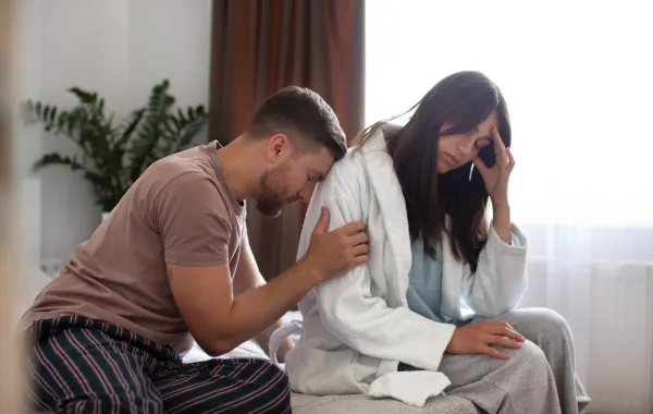 صورة لزوجين