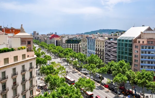 شارع باسيو دي غراسيا في برشلونة 