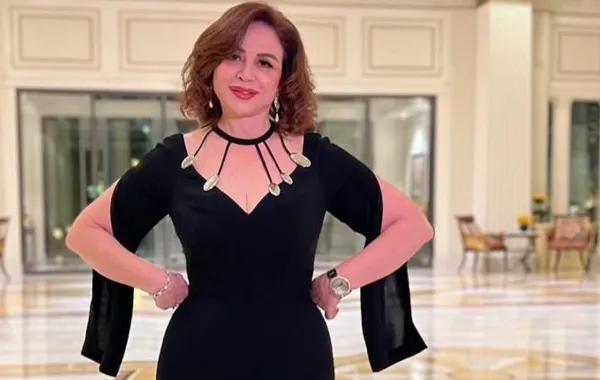 إلهام شاهين ترحب بماجدة الرومي قبل حفلها في دار الأوبرا المصرية