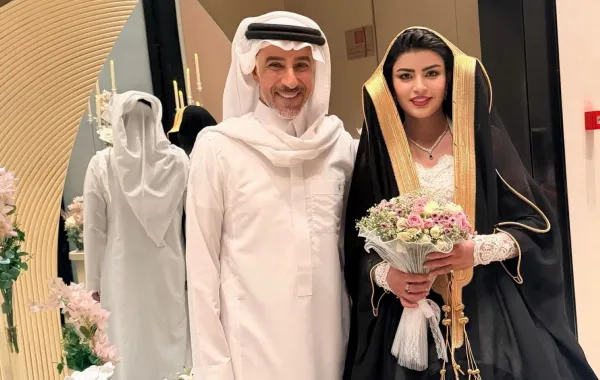 ميلا الزهراني وعبد المحسن النمر -الصورة من حساب ميلا على الانستغرام