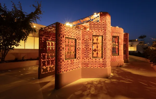 بينالي الدرعية للفن المعاصر. الصورة من المركز الإعلامي للبينالي