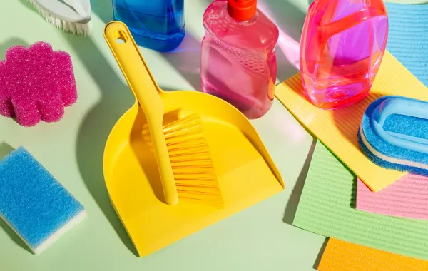 تنظيف المنزل