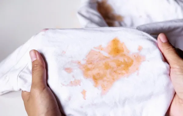 تنظيف بقع الزيت القديمة من الملابس