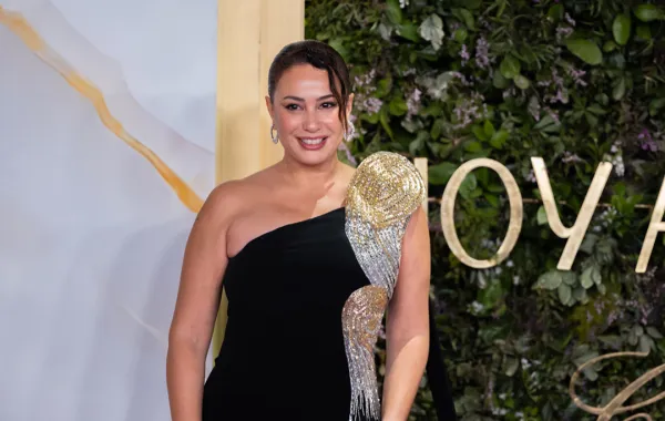 هند صبري في حفل joy awards 2026 - الصورة من الهيئة العامة للترفيه