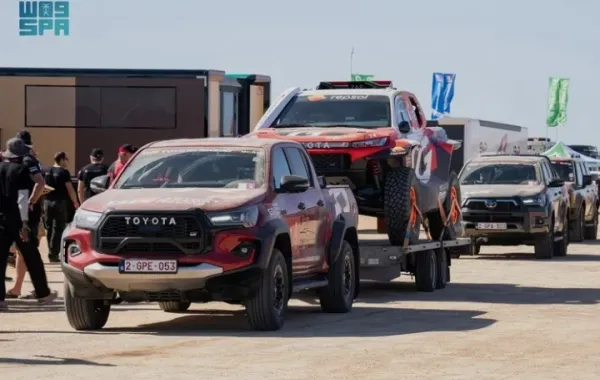 رالي داكار تنطلق في السعودية غدا - الصورة من وكالة الأنباء السعودية "واس"