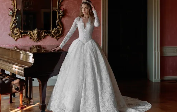 فستان زفاف من سارة نوري Sareh Nouri - الصورة من Launchmetrics/Spotlight ©