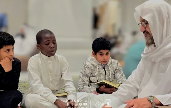 إطلاق البرنامج القرآني الشتوي في المسجد الحرام  - الصورة من الموقع الرسمي لرئاسة الشؤون الدينية بالمسجد الحرام والمسجد النبوي