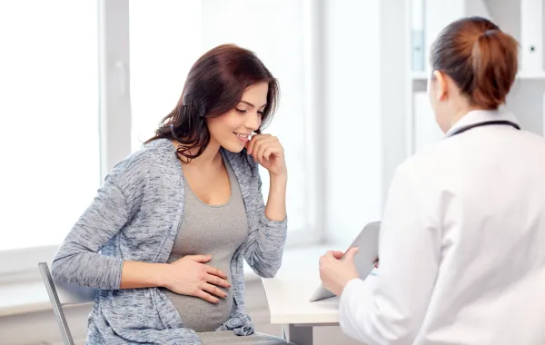 حمل صحي في الأسبوع الخامس عشر