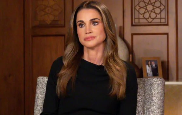 الملكة رانيا في عمان. مصدر الصورة: QUEEN RANIA'S OFFICE / AFP