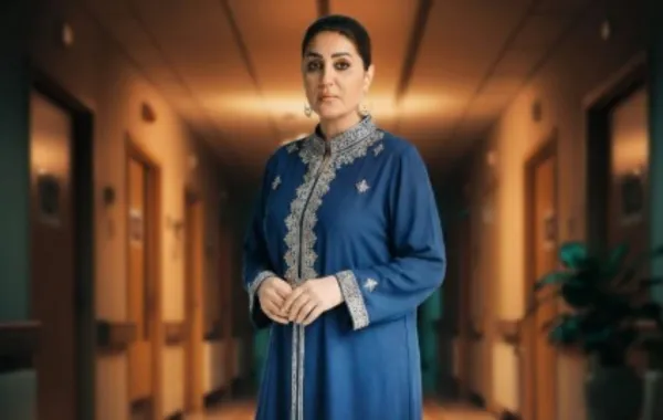 وفاء عامر من مسلسل السرايا الصفرا- الصورة من المركز الإعلامي للشركة المنتجة