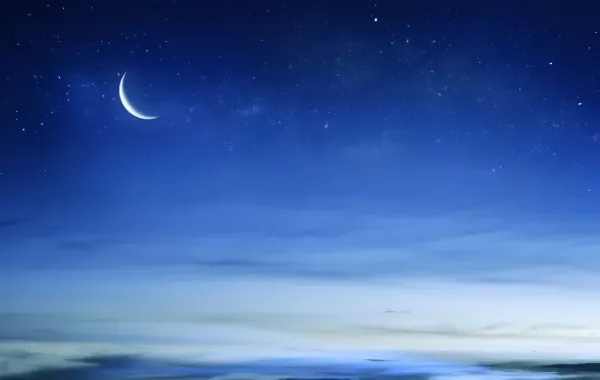 هلال شهر رمضان- صورة تعبيرية من موقع unsplash