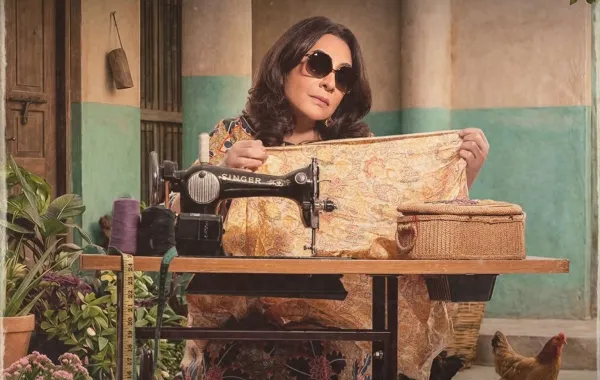 هدى حسين على الملصق الدعائي لمسلسل الغميضة- الصورة من صفحة منصة شاهد على إنستغرام