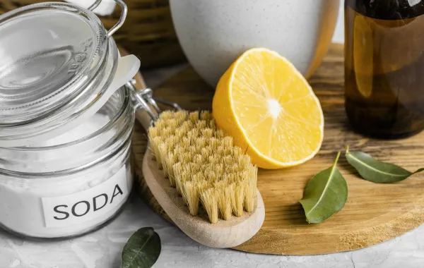 صودا الخبز لتنظيف المنزل