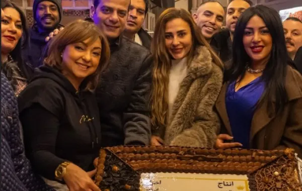 أبطال وصناع مسلسل روح off - الصورة من حساب المخرج كريم رفعت على فيسبوك