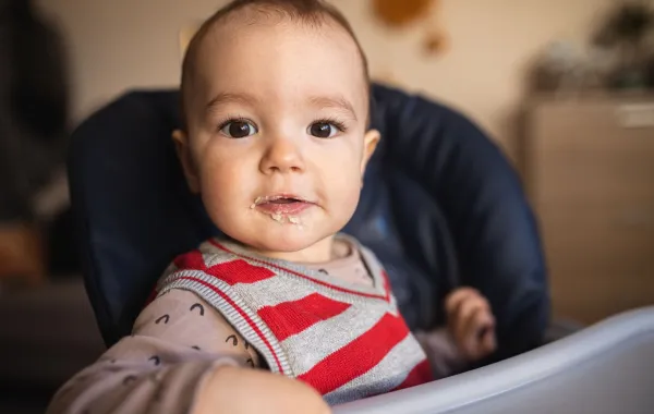 صورة رضيع بعد الفطام