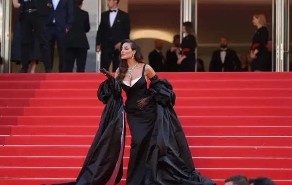 نادين نسيب نجيم في مهرجان كان السينمائي- (مصدر الصورة Mike Coppola/Getty Images)