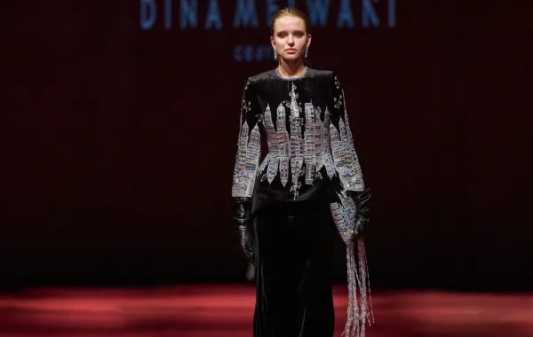 دينا ملواني- مصدر الصورة Launchmetrics/Spotlight ©