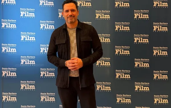 ظافر العابدين في مهرجان في مهرجان سانتا باربرا السينمائي الدولي- الصورة من حسابه على إنستغرام 