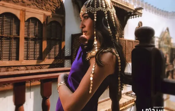 سارة طيبة في يوم التأسيس 2025-تصوير مهند العثمان خاص لسيدتي