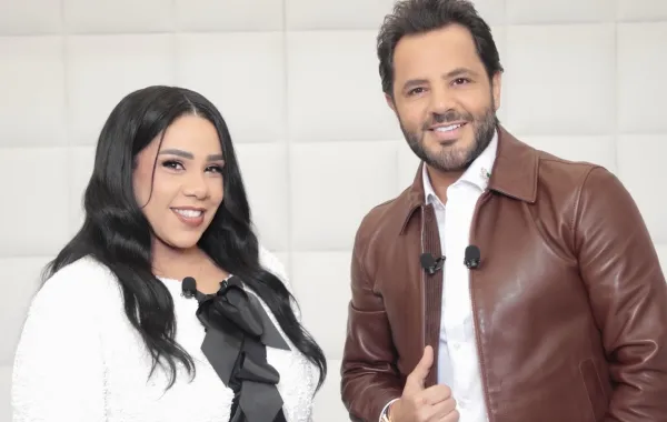 شيماء سيف مع نيشان- الصورة من حساب نيشان على إنستغرام