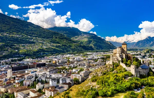 كاتدرائية فالير في سيون - كانتون فاليه