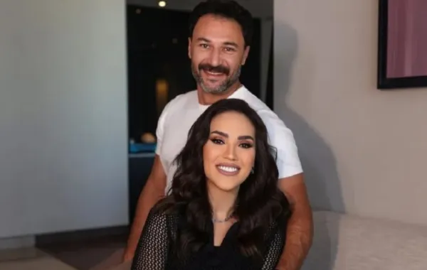 مي فاروق ومحمدالعمروسي- الصورة من حساب مي فاروق على إنستغرام