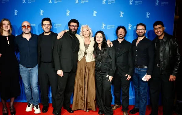 عرض عالمي أول ناجح لفيلم خروج آمن- الصورة من المركزالإعلامي للفيلم