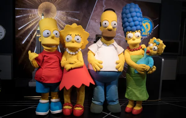 الاحتفال بالذكرى الـ 30 لمسلسل "The Simpsons"، عام 2018 في نيويورك - مصدر الصورة: Noam Galai/Getty Images