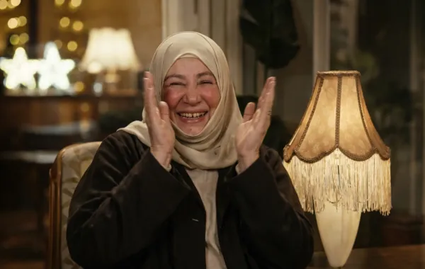 عبلة كامل من إعلان رمضان 2026 - الصورة سكرين شوت من الإعلان