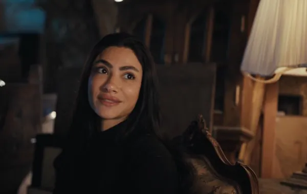 هدى المفتي- الصورة من المركز الإعلامي لمسلسل سوا سوا