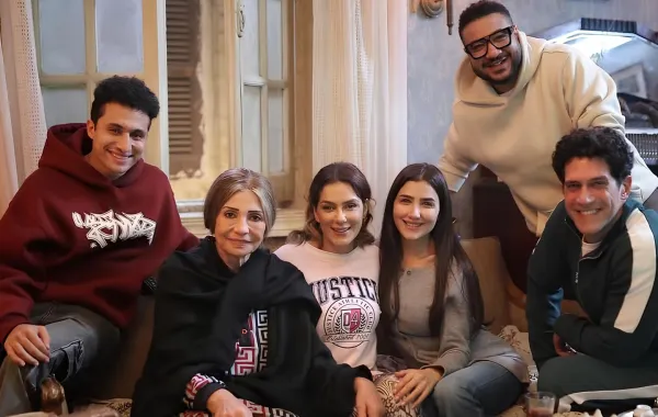 أسرة مسلسل الست موناليزا- الصورة من حساب المؤف محمد سيد بشير على إنستغرام