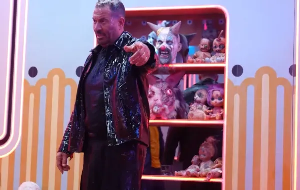 ماجد المصري في برنامج رامز ليفل الوحش- الصورة من شاشة عرض البرنامج