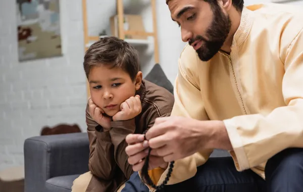 صورة طفل في رمضان