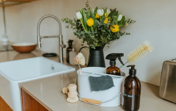 تنظيف المطبخ