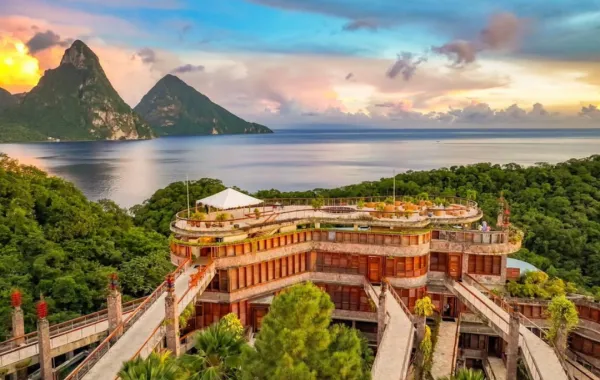 فندق جيد ماونتن (الصورة من صفحة jademountainstlucia الرسمية على انستغرام)