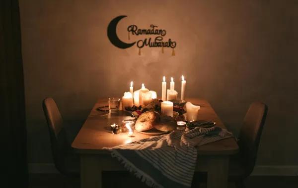 زينة الحائط في رمضان