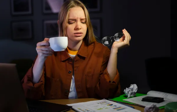 الكافيين من أسباب فقدان الطاقة- المصدر freepik