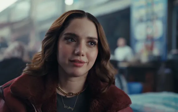 رنا رئيس في احدى مشاهد سوا سوا- الصورة من المركز الإعلامي للمسلسل